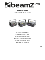 Beamz Pro Pandora 1200 TTL Laser RGB Owner's manual