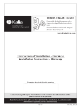Kalia BF1495-110-001 User guide