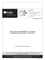 Kalia 101573 User guide