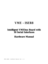 ESD VME-ISER8 Owner's manual