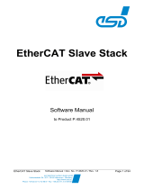ESD EtherCAT-Slave-Stack Owner's manual
