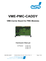 ESD VME-PMC-CADDY Owner's manual