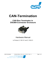 ESD CAN-Termination Owner's manual