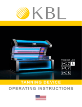 KBL K7 serie Operating instructions