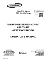 Kooltronic Advantage KXRP47 User manual