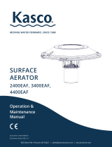 Kasco 50hz Small Surface Aerators Owner's manual