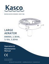 Kasco 50hz Large Surface Aerators Owner's manual