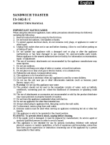 SAPIRHOME ES-1442-B Owner's manual
