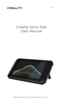 Creality Ender-3 V2 Sonic Pad Klipper System User manual