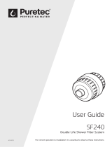 Puretec SF240 Double Life Shower Filter System User guide