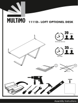 Multimo1111D- LOFT OPTIONEL DESK