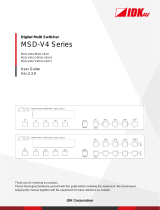 IDK MSD-V42UC User guide