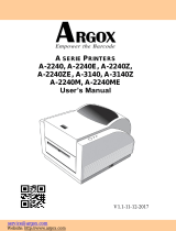 Argox A-2240 Series  User manual