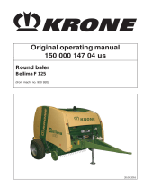 Krone Bellima F 125 Operating instructions