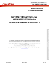 Nuvoton TRM KM1M4BF02 03 04 05 52 53 54 Vol1 Technical Reference Manual