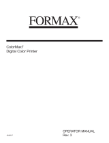 Formax ColorMax7 User manual