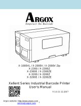 Argox X Series User manual