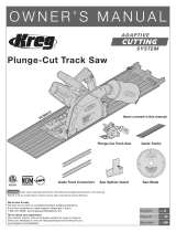KregAdaptive Cutting System Saw + Guide Track Kit