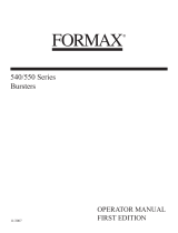 Formax FD 540 User manual