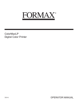 Formax ColorMaxLP Operating instructions