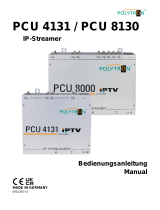 POLYTRON PCU 8130 IP streamer Operating instructions