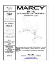 Marcy SB-7799 Owner's manual
