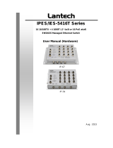 Lantech I(P)ES-5416T User manual