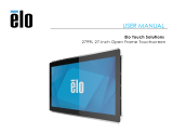 Elo 2799L 27" Outdoor Open Frame Touchscreen User guide