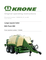 Krone BA BiG Pack 890 Operating instructions