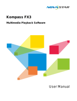 NovaStar Kompass FX3 User manual