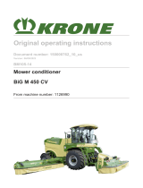 Krone BA BiG M 450 CV (BM105-14) Operating instructions