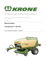 Krone BA Comprima F 125 XC (RP701-11) Operating instructions
