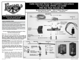 Lokar Cable Operated Sensor Kit Installation guide