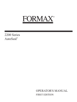 Formax 2200 Series Operating instructions
