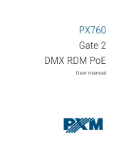 PXM PX760 User manual