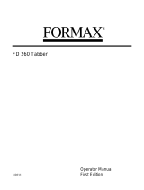 Formax FD 260 Tabber Operating instructions