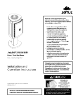 Jøtul GF 370 DV IPI Owner's manual