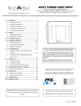 Kozyheat Nordik 36DV Owner's manual