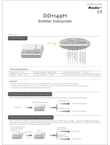 PIXIE DD1149H No Bull Blinds Wireless Emitter Operating instructions