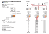 Sunricher 4CH DMX512 RJ45 DIN Rail Mountable DMX Decoder Installation guide