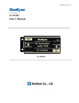 SeeEyes SC-IPE3001 IP PoE Extender User manual