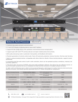 S-TRACK Panda D1616N Network Audio Processor Owner's manual