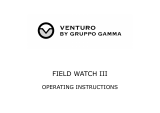 Venturo FIELD WATCH III User manual