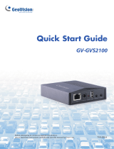 Geovision GV-GVS2100 Quick start guide