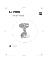 Hikoki WR36DA User manual