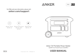 Anker A1780 767 Portable Power Station User manual