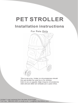 PupSaver Pet Stroller Operating instructions