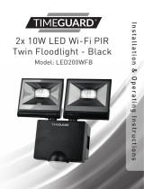 Timeguard LED200WFB LED Wi-Fi PIR Twin Floodlight User manual