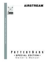 Airstream 2024 Pottery Barn Special Edition Owner's manual