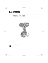 Hikoki WR36DB User manual